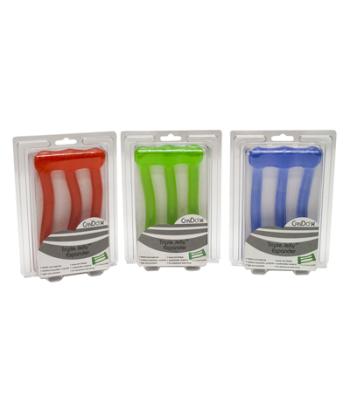 CanDo Jelly Expander Triple Exerciser - 3-piece set (red, green, blue)