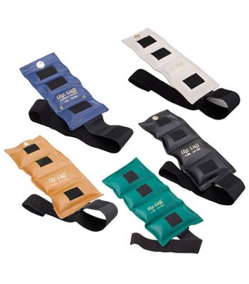 The Cuff Original Ankle and Wrist Weight, 5 Piece Set (1 each: 1, 2, 3, 4, 5 lb.)