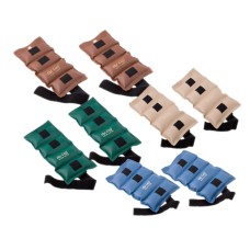 The Cuff Original Ankle and Wrist Weight, 8 Piece Set (2 each: 10, 12.5, 15, 20 lb.)