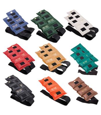 The Cuff Original Ankle and Wrist Weight, 16 Piece Set (2 each: 1,1.5,2,2.5,3,4,5; 1 each: 7.5,10)