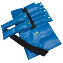 Pouch Variable Wrist and Ankle Weight - 20 lb, 5 x 4 lb inserts - Blue