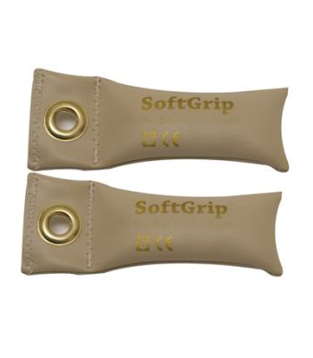 CanDo SoftGrip Hand Weight - .5 lb - Tan - pair