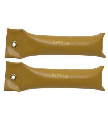 CanDo SoftGrip Hand Weight - 5 lb - Gold - pair