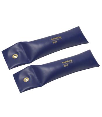 CanDo SoftGrip Hand Weight - 9 lb - Blue - pair