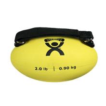 CanDo Handy Grip weight ball - 2 lb - Yellow