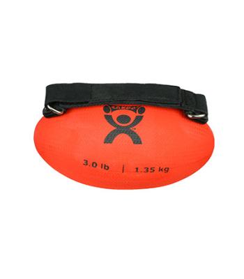 CanDo Handy Grip weight ball - 3 lb - Red
