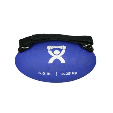 CanDo Handy Grip weight ball - 5 lb - Blue