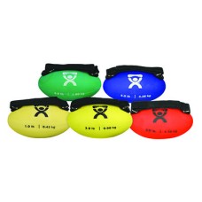 CanDo Handy Grip weight ball - 5-piece set (1 each: 1,2,3,4,5 lb)