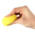 CanDo Memory Foam Squeeze Ball - 2.5" diameter - Yellow, x-easy