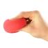 CanDo Memory Foam Squeeze Ball - 3.0" diameter - Red, easy, dozen