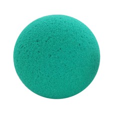CanDo Memory Foam Squeeze Ball - 3.5" diameter - Green, medium