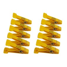 CanDo Graded Pinch Finger Exerciser, Replacement Pinch Pins, Set of 10, Yellow (X-Light)