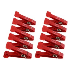 CanDo Graded Pinch Finger Exerciser, Replacement Pinch Pins, Set of 10, Red (Light)