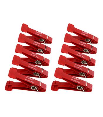 CanDo Graded Pinch Finger Exerciser, Replacement Pinch Pins, Set of 10, Red (Light)