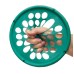 CanDo Hand Exercise Web - Low Powder - 7" Diameter - Green - Medium
