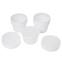 containers and lids ONLY for 1 lb putty (10 each)