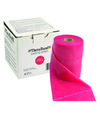 TheraBand exercise band - 50 yard roll - Red - medium