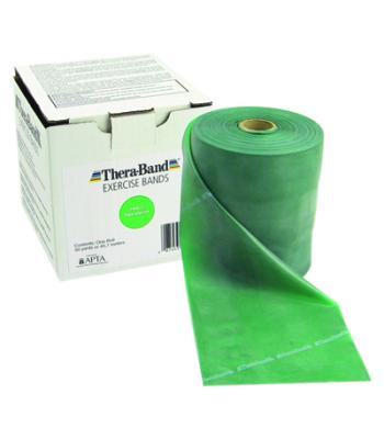 TheraBand exercise band - 50 yard roll - Green - heavy