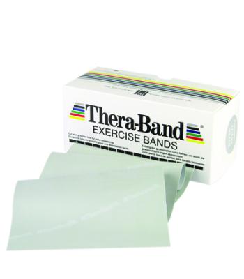 TheraBand exercise band - 6 yard roll - Silver - super heavy