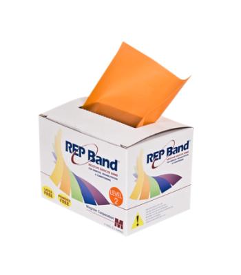 REP Band exercise band - latex free - 6 yard - orange, level 2