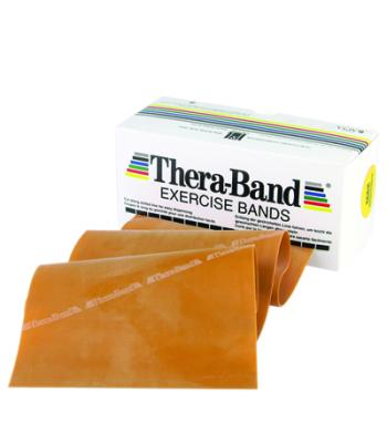 TheraBand exercise band - 6 yard roll - Gold - max