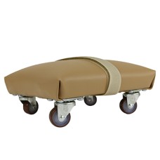 Exercise Skate - Foam Padded and Upholstered - Small - 6 x 6 inch