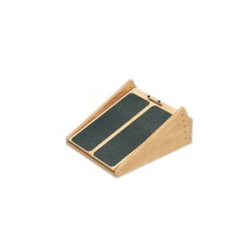 Incline Board - 5-level Wooden - 5, 10, 15, 20, 25 Degree Elevation - 14 x 18 inch Surface