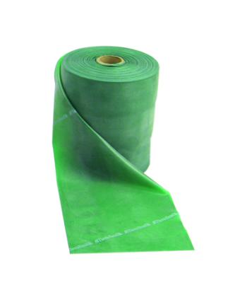 TheraBand exercise band - latex free - 50 yard roll - Green - heavy