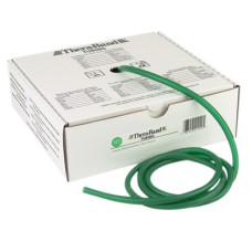 TheraBand exercise tubing - 100 foot roll - Green - heavy