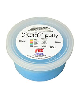 Puff LiTE Exercise Putty - firm - blue - 90cc