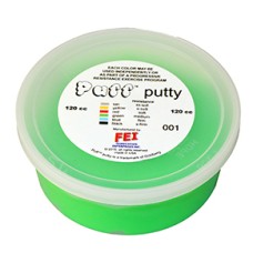 Puff LiTE Exercise Putty - medium - green - 120cc