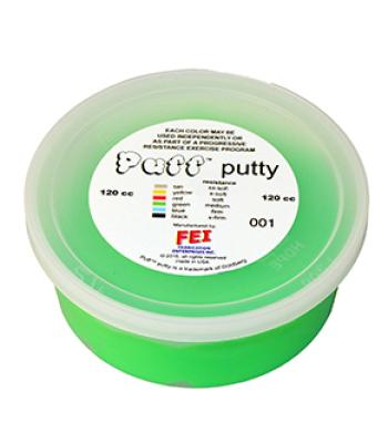 Puff LiTE Exercise Putty - medium - green - 120cc