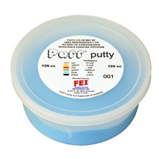 Puff LiTE Exercise Putty - firm - blue - 120cc