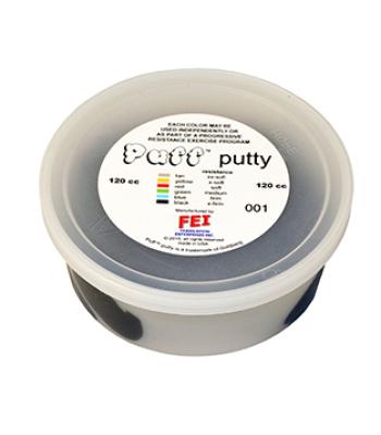Puff LiTE Exercise Putty - x-firm - black - 120cc