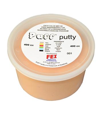Puff LiTE Exercise Putty - xx-soft - tan - 400cc