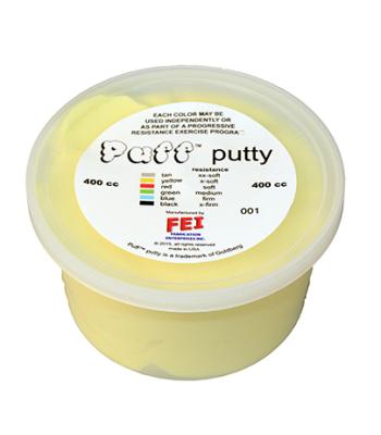 Puff LiTE Exercise Putty - x-soft - yellow - 400cc