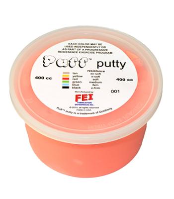 Puff LiTE Exercise Putty - soft - red - 400cc