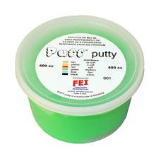 Puff LiTE Exercise Putty - medium - green - 400cc