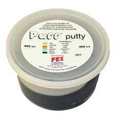 Puff LiTE Exercise Putty - x-firm - black - 400cc