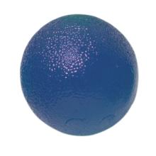 CanDo Gel Squeeze Ball - Standard Circular - Blue - Heavy