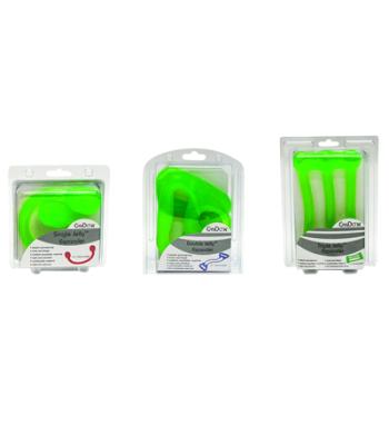 CanDo Jelly Expander Single, Double and Triple Exerciser Kit - green - medium