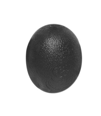 CanDo Gel Squeeze Ball - Large Cylindrical - Black - X-Heavy