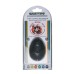 CanDo Gel Squeeze Ball - Large Cylindrical - Black - X-Heavy