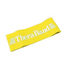 TheraBand exercise loop - 12" - Yellow - thin