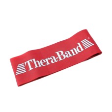 TheraBand exercise loop - 18" - Red - medium