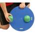 CanDo Balance Board Combo 16" circular wobble/rocker board - 2" height - green