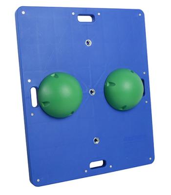 CanDo Balance Board Combo 15" x 18" wobble/rocker board - 2" height - green