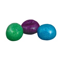 Glitter Bead Ball - Set of 3