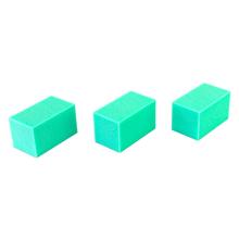 CanDo Hand Therapy Blocks, Green (Firm), Pack of 3