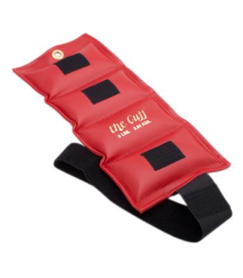 The Cuff Deluxe Ankle and Wrist Weight, Red (8 lb.)